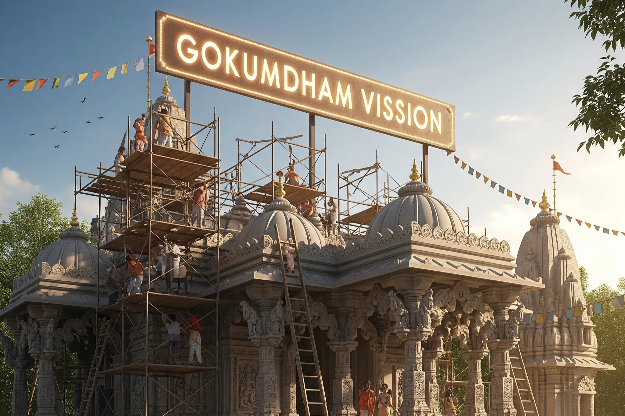 Temple Construction